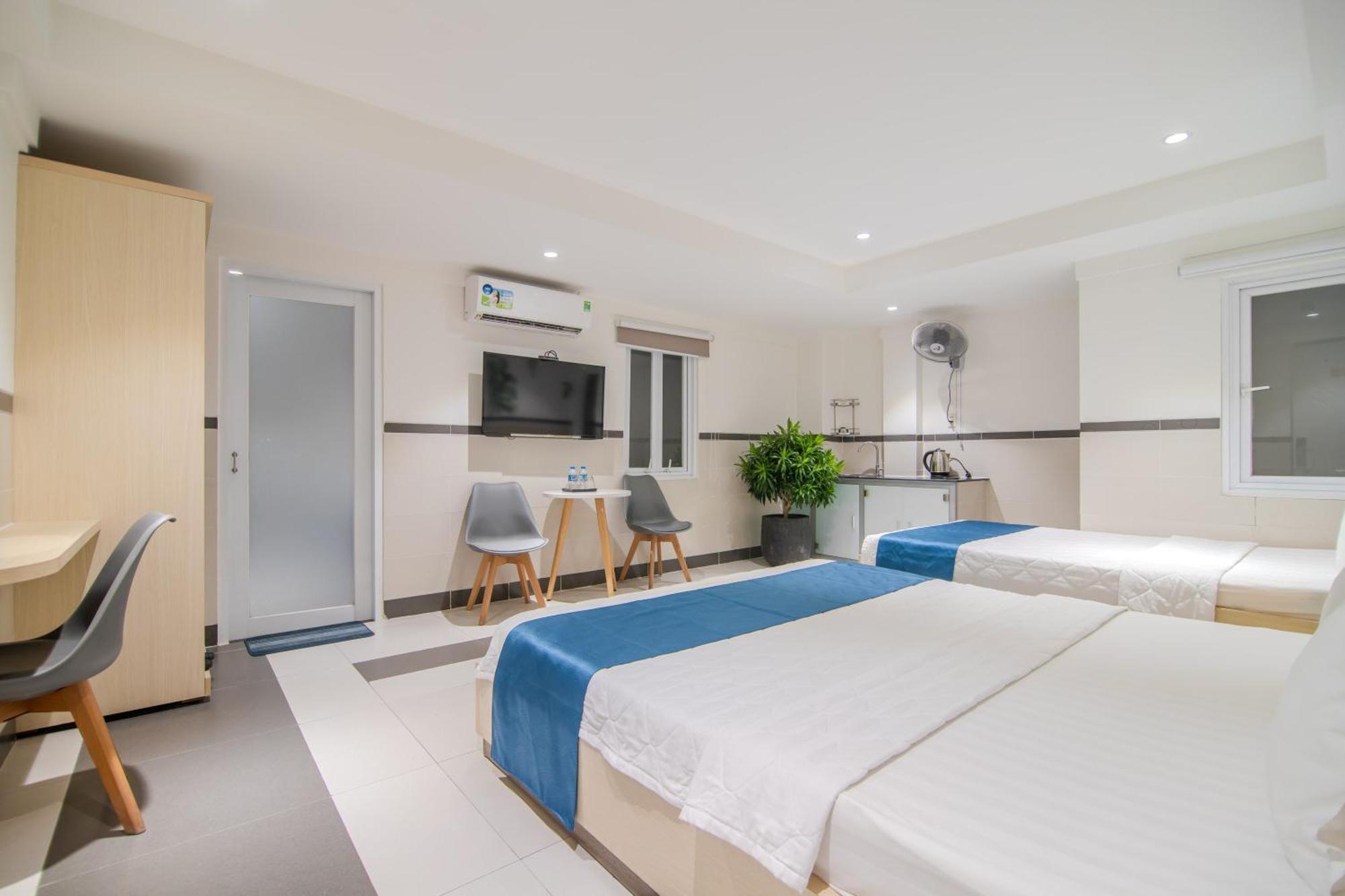 Bin Bin Hotel 5 - Near Lotte Mart D7 Ho Chi Minh-staden Exteriör bild